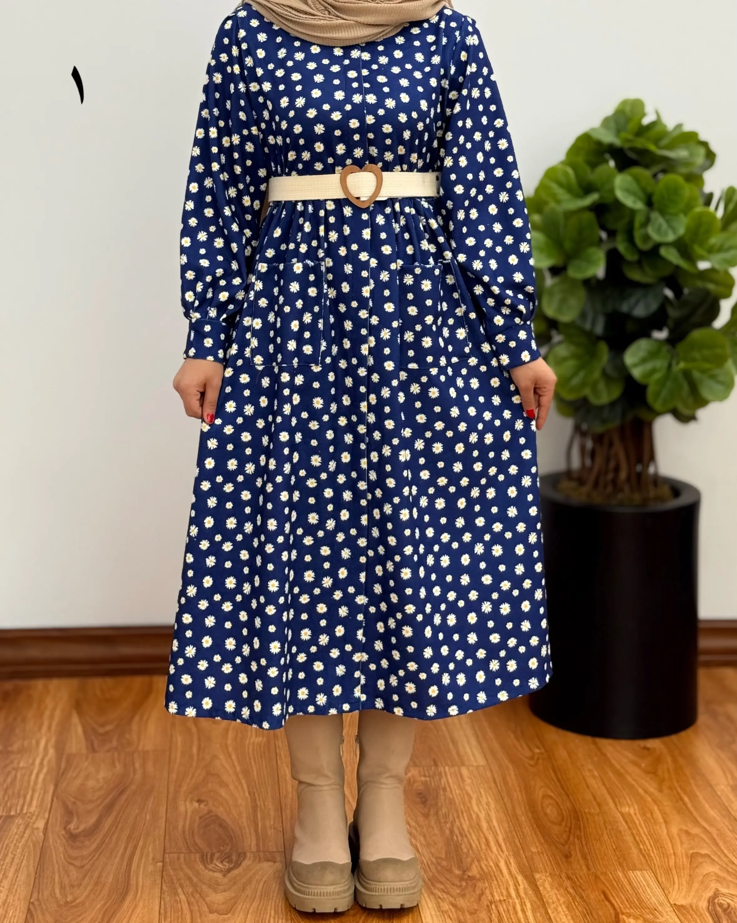 پیراهن مانتویی نورا ۱